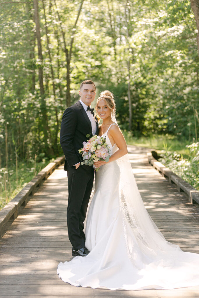 Saratoga national wedding photo