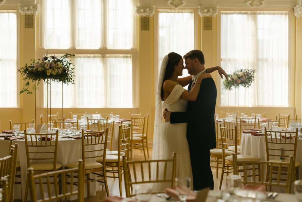 wedding at canfield casino in Saratoga springs, NY